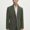 Massimo Dutti Suit Jacket - Green 2 Massimo Dutti Suit Jacket - Green -Massimo Dutti Shop 999cefbb9c2d4ccc808d0dcf076a57a2