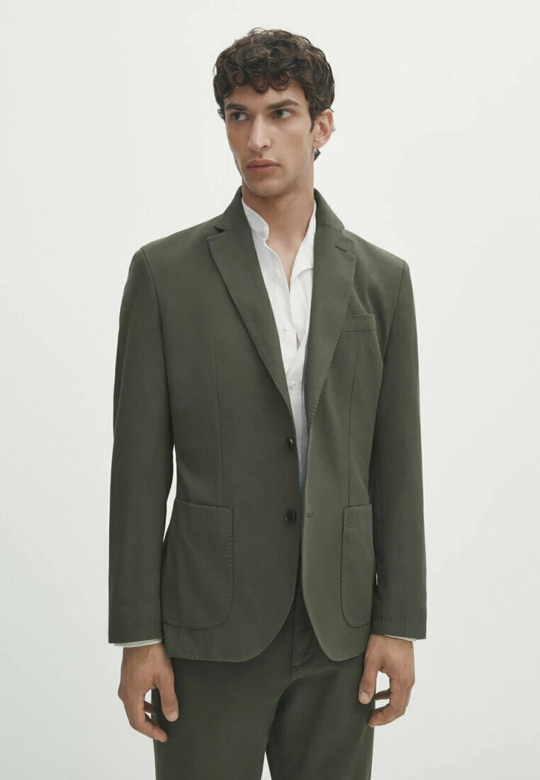 Massimo Dutti Suit Jacket - Green 3 Massimo Dutti Suit Jacket - Green