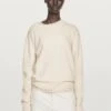 Massimo Dutti CREW NECK CASHMERE WITH LONG SLEEVES - Jumper - Beige