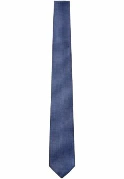 Massimo Dutti Textured - Tie - Blue