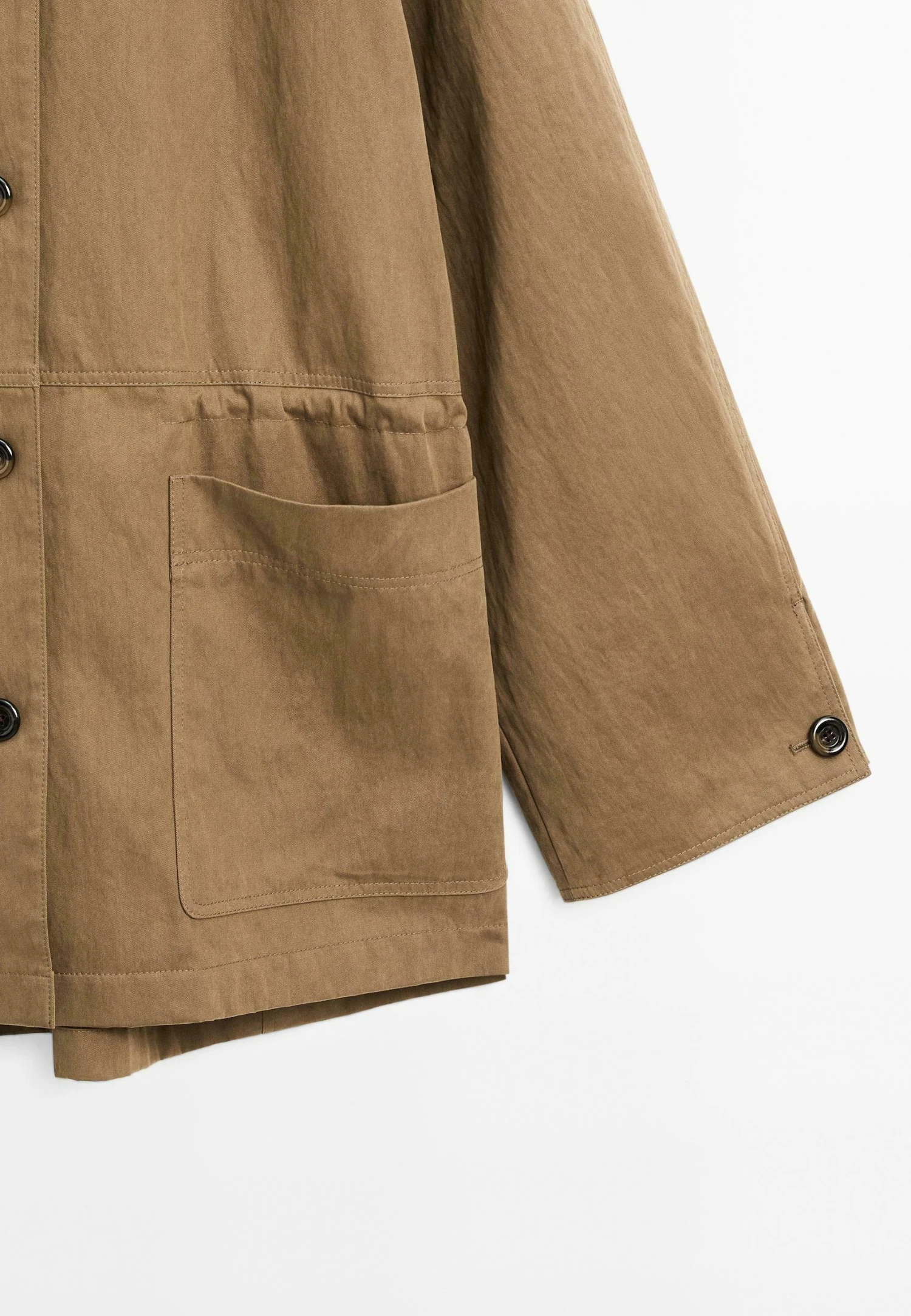 Massimo Dutti FITTED-WAIST - Trenchcoat - Brown 10 Massimo Dutti FITTED-WAIST - Trenchcoat - Brown - Image 8