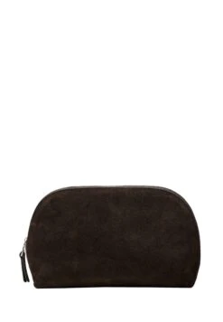 Massimo Dutti TOILETRY - Wash Bag - Dark Brown