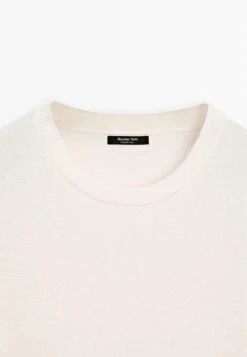 Massimo Dutti CREW NECK SWEATER - Jumper - Beige -Massimo Dutti Shop 9a9f5297bd794b95a5872d14251f91da