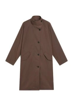 Massimo Dutti OVERSIZE FLOWING IN WATER-REPELLENT FABRIC - Trenchcoat - Black -Massimo Dutti Shop 9aa3ab676784493f8694036e78517bcf