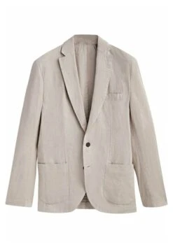 Massimo Dutti Blazer Jacket - Beige -Massimo Dutti Shop 9ab327a65c3143e99de15673ef7ec6f8