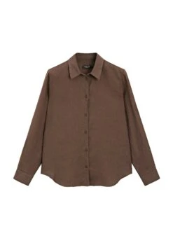 Massimo Dutti LIGHTWEIGHT FLOWING - Button-down Blouse - KHAKI -Massimo Dutti Shop 9ae5ab40349547a2a3d7ec3ff0e470d3 2