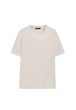 Massimo Dutti WIDE FIT SHORT SLEEVE WITH CREW NECK - Basic T-shirt - DARK RED -Massimo Dutti Shop 9b0543abc7ef440495d9ff4a1496ac34 1