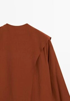 Massimo Dutti FLOWING WITH TIED NECK - Blouse - Dark Red -Massimo Dutti Shop 9b0b7778a7b3448b8f587372e7e57380