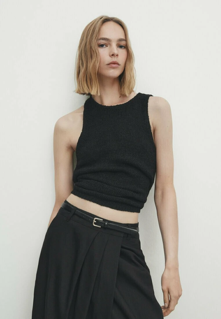 Massimo Dutti Blend Tailored With Darts - Maxi Skirt 6 Massimo Dutti Blend Tailored With Darts - Maxi Skirt - Image 4