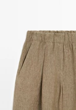 Massimo Dutti RELAXING STRAIGHT FIT - Trousers - Brown 13 Massimo Dutti RELAXING STRAIGHT FIT - Trousers - Brown -Massimo Dutti Shop 9b7116623b0b40c38f579ffb6bcb3f26