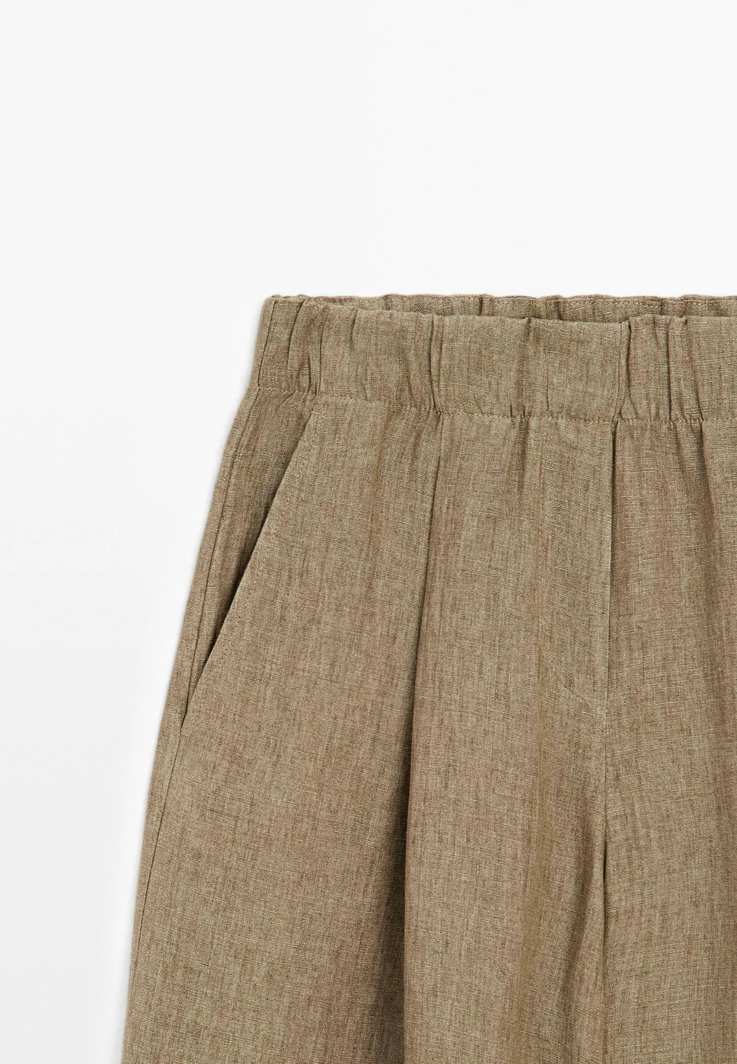 Massimo Dutti RELAXING STRAIGHT FIT - Trousers - Brown 8 Massimo Dutti RELAXING STRAIGHT FIT - Trousers - Brown - Image 6