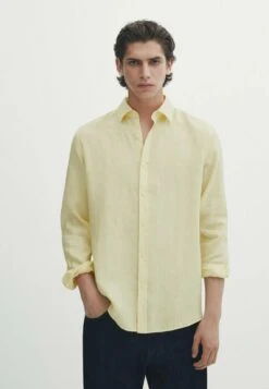 Massimo Dutti Shirt - Yellow