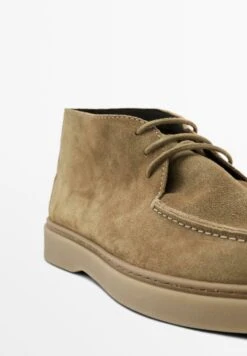 Massimo Dutti SPLIT - Lace-up Ankle Boots - Beige -Massimo Dutti Shop 9c2a739ec30e459f9d8a44f0c1062f70