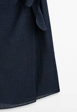 Massimo Dutti Waffle Midi - Wrap Skirt - Blue 20 Massimo Dutti Waffle Midi - Wrap Skirt - Blue -Massimo Dutti Shop 9c4ae160204043b487d6475991314784