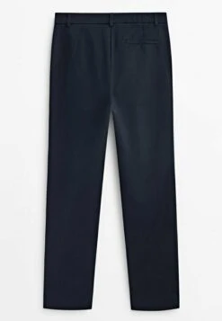 Massimo Dutti Slim Fit- Chinos - Dark Blue 16 Massimo Dutti Slim Fit- Chinos - Dark Blue -Massimo Dutti Shop 9c4f38cd6f1b413a90f8cc51d71f2c0b