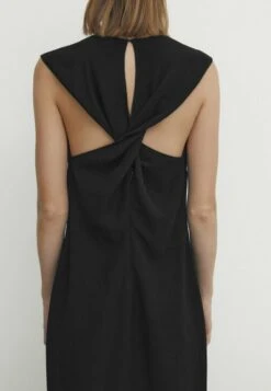 Massimo Dutti MidiWith Criss Cross Detail At The Back- Day Dress - Black 14 Massimo Dutti MidiWith Criss Cross Detail At The Back- Day Dress - Black -Massimo Dutti Shop 9cb36251bb1b4c4a8e0472dd89680b0d