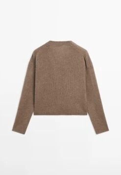 Massimo Dutti V-NECK BUTTONED KNIT - Cardigan - Brown 18 Massimo Dutti V-NECK BUTTONED KNIT - Cardigan - Brown -Massimo Dutti Shop 9d247619993f4bb3b95ab1fff52bade2