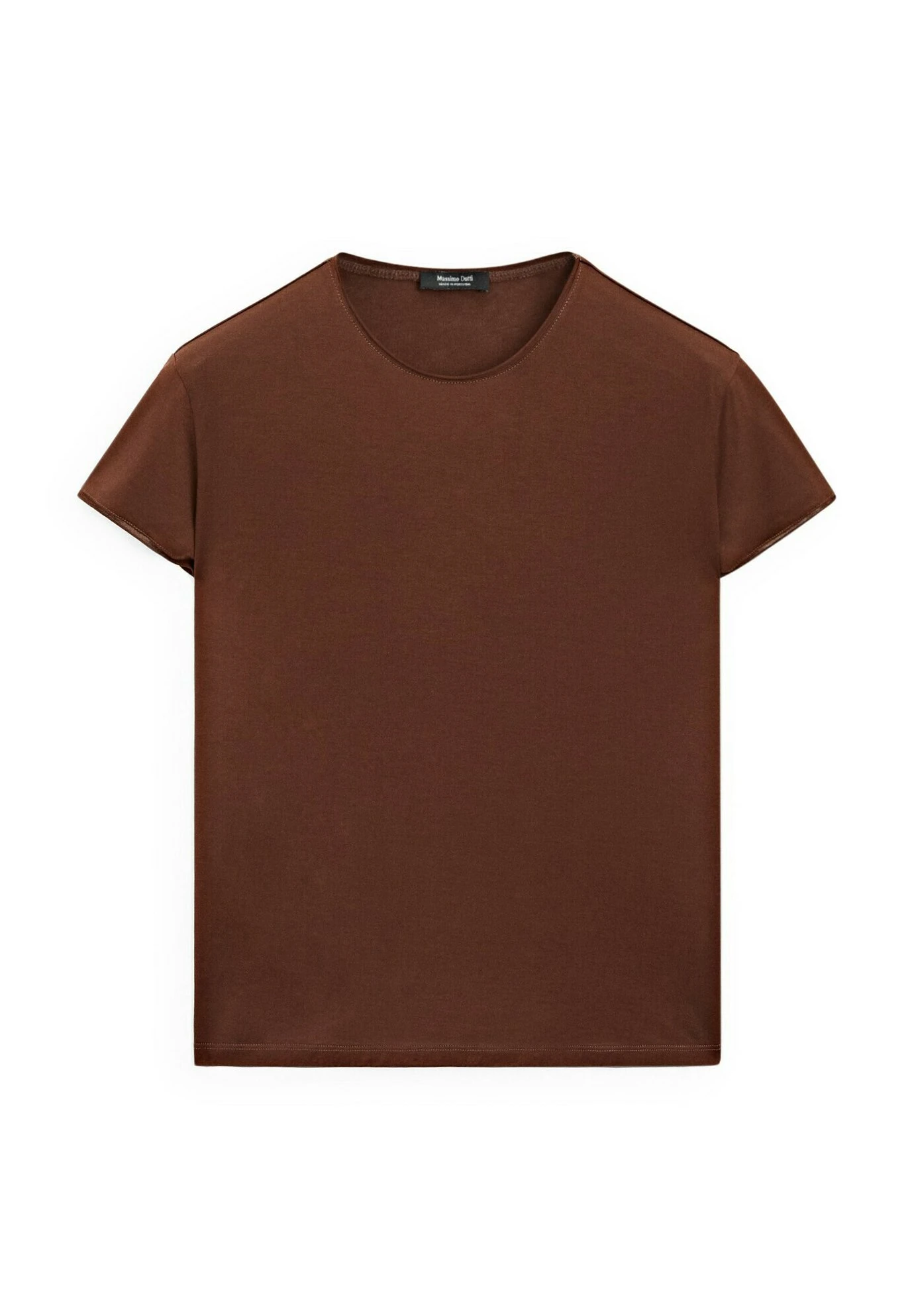 Massimo Dutti FLOWING SHORT SLEEVE WITH CREW NECK - Basic T-shirt - White 12 Massimo Dutti FLOWING SHORT SLEEVE WITH CREW NECK - Basic T-shirt - White - Image 10