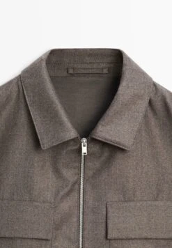 Massimo Dutti Summer Jacket - Light Brown -Massimo Dutti Shop 9d80c4e71c0b47368b39cc6199d7123f