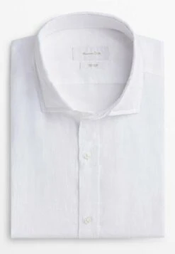 Massimo Dutti Dyed - Shirt - White -Massimo Dutti Shop 9dc2e296ecf440c8a02b24b55ec19aca
