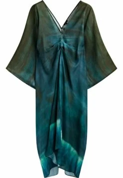 Massimo Dutti Ombré Printed - Day Dress - Evergreen -Massimo Dutti Shop 9df45c4984d1498dae6414cbd3cc2321