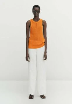 Massimo Dutti Sleeveless Textured - Top -Massimo Dutti Shop 9df871f63c1d43769f56b7756e5da278