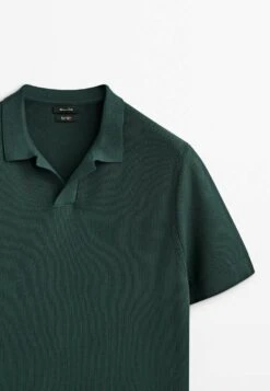 Massimo Dutti Smocked - Polo Shirt - Mottled Green 17 Massimo Dutti Smocked - Polo Shirt - Mottled Green -Massimo Dutti Shop 9e28ce92145a43e8ad041a942b1a892d