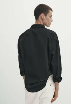 Massimo Dutti Soft Wash - Shirt - Black -Massimo Dutti Shop 9e5ad3a70f1946d0a45848bbc9a10e22
