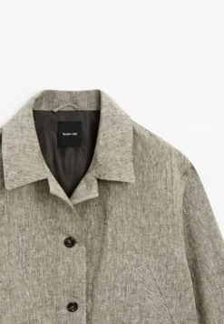 Massimo Dutti LIGHTWEIGHT BOMBER NECK - Summer Jacket - Grey -Massimo Dutti Shop 9e7a701ab5c04595991f9410c91c56b8