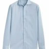 Massimo Dutti Textured Thick - Formal Shirt - Light Blue -Massimo Dutti Shop 9e972c448acb421c8668449376dfa40c