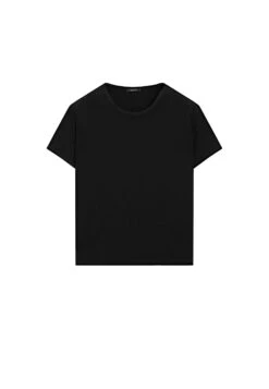 Massimo Dutti SHORT-SLEEVE WITH CREW NECK - Basic T-shirt - White -Massimo Dutti Shop 9eb56af58554427c87f78a35e6247621 1