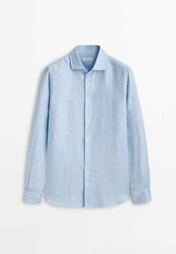 Massimo Dutti Regular Fit Textured Oxford - Formal Shirt - Light Blue 23 Massimo Dutti Regular Fit Textured Oxford - Formal Shirt - Light Blue -Massimo Dutti Shop 9f45e2cb9a724d0c9c575a53a1c4b2a5