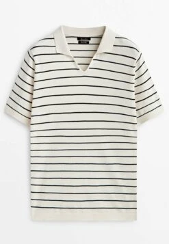 Massimo Dutti Striped Short Sleeve - Polo Shirt - Light Yellow 21 Massimo Dutti Striped Short Sleeve - Polo Shirt - Light Yellow -Massimo Dutti Shop 9f4bda976f2048bda0d055b0176f09eb