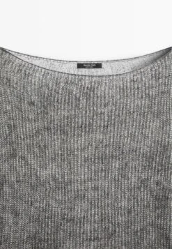 Massimo Dutti SHORT SWEATER - Jumper - Dark Grey -Massimo Dutti Shop a00e44a17f8f4b579e898ec82e60dc87