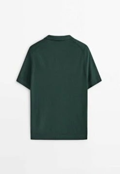 Massimo Dutti Smocked - Polo Shirt - Mottled Green 21 Massimo Dutti Smocked - Polo Shirt - Mottled Green -Massimo Dutti Shop a08ff95cd49a4c4c90b30a8f4680da83