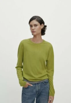 Massimo Dutti Crew Neck Blend - Sweatshirt - Green