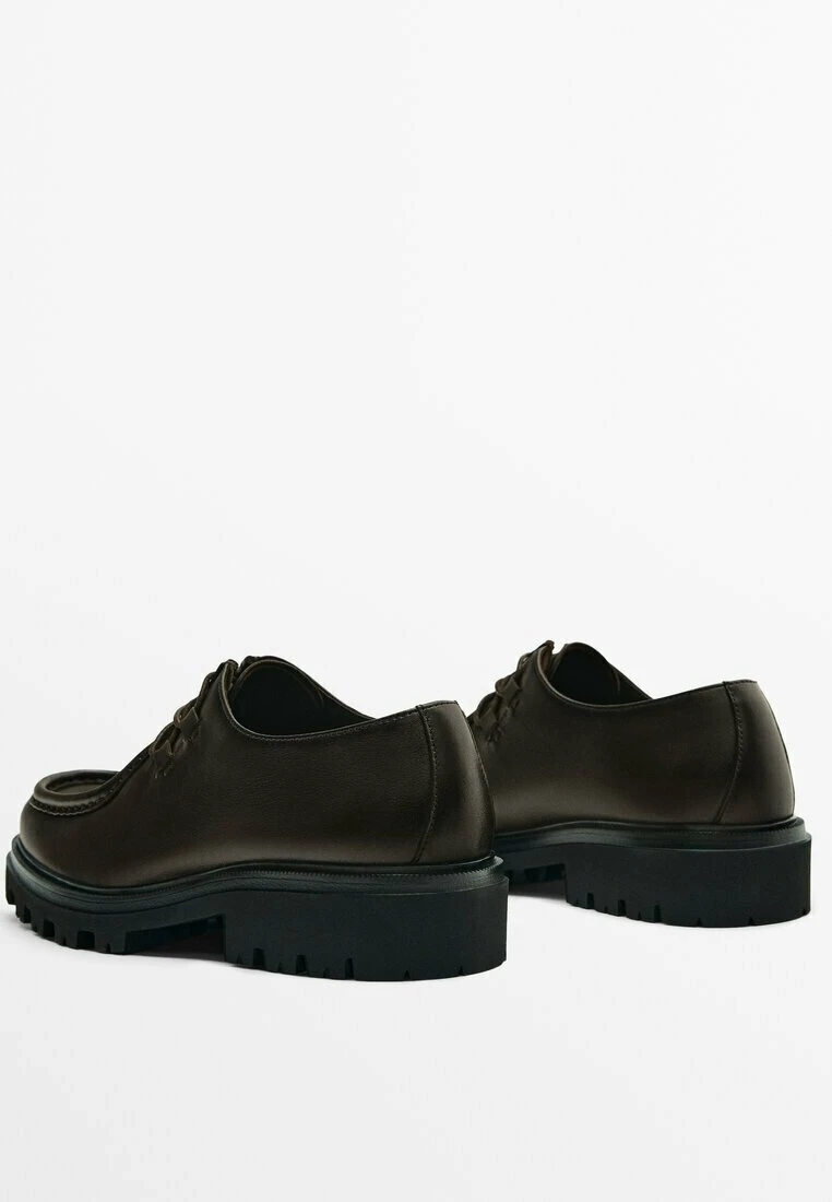 Massimo Dutti Moc Toe- Lace-Ups - Brown 6 Massimo Dutti Moc Toe- Lace-Ups - Brown - Image 4