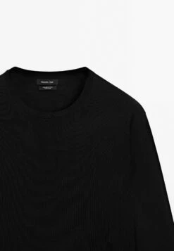 Massimo Dutti CREW NECK LONG SLEEVE - Jumper - Black -Massimo Dutti Shop a137174b1e124b4a94a89e28f645f30a