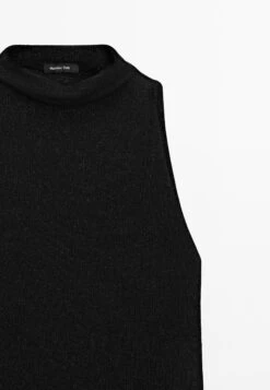 Massimo Dutti METALLIC-EFFECT HALTER NECK - Top - Black 22 Massimo Dutti METALLIC-EFFECT HALTER NECK - Top - Black -Massimo Dutti Shop a137e4969ba94254b459b9fa822856c9