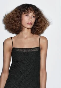 Massimo Dutti CROCHET MIDI - Day Dress - Black -Massimo Dutti Shop a13d0c4292d74a24a5166595ffb05d15