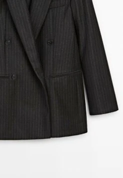Massimo Dutti PINSTRIPED - Blazer - Grey -Massimo Dutti Shop a195d8d9094340a08fe17a04761b4afe