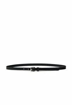 Massimo Dutti WITH SQUARE BUCKLE - Belt - Black