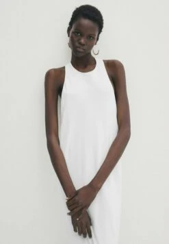 Massimo Dutti With Ring Detail At The Back - Day Dress - Beige -Massimo Dutti Shop a1c710c250d1455d87d5759cf10a4e7b