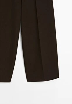 Massimo Dutti HIGH-WAIST WIDE-LEG - Trousers - Mottled Dark Brown 17 Massimo Dutti HIGH-WAIST WIDE-LEG - Trousers - Mottled Dark Brown -Massimo Dutti Shop a1d8276695d2496e815905da22b35aac