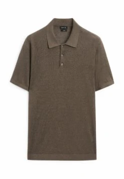Massimo Dutti WIDE BUTTONED POLO COLLAR - Polo Shirt - Mottled Dark Grey 25 Massimo Dutti WIDE BUTTONED POLO COLLAR - Polo Shirt - Mottled Dark Grey -Massimo Dutti Shop a22d077963394d4d9589f4f2b7d320b2 1