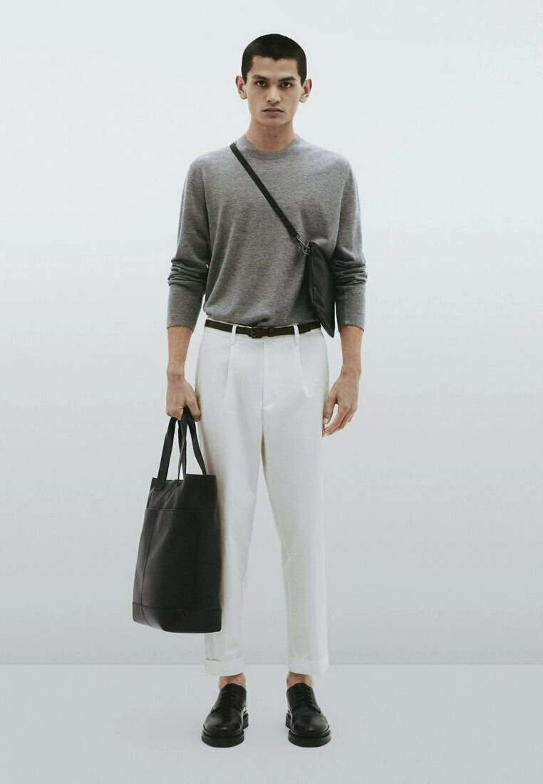 Massimo Dutti Studio - Long Sleeved Top - Grey 4 Massimo Dutti Studio - Long Sleeved Top - Grey - Image 2