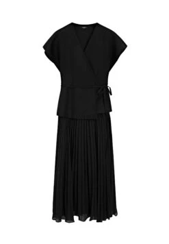 Massimo Dutti LONG PLEATED WITH WAISTCOAT DETAIL - Maxi Dress - Black 17 Massimo Dutti LONG PLEATED WITH WAISTCOAT DETAIL - Maxi Dress - Black -Massimo Dutti Shop a26935c9dccc4f58a390104e5d9b5dc4