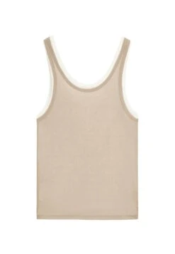 Massimo Dutti DOUBLE-STRAP WITH ROUND NECK - Basic T-shirt - Beige 17 Massimo Dutti DOUBLE-STRAP WITH ROUND NECK - Basic T-shirt - Beige -Massimo Dutti Shop a2bb8229a5774694a8c9c292f1e84ad0