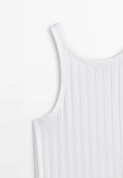 Massimo Dutti Wide Strappy - Top - White -Massimo Dutti Shop a2e24a939e8242f4b98e060fea565be5