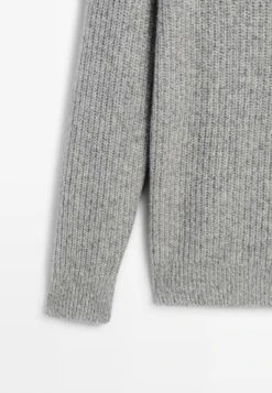 Massimo Dutti MOCK NECK - Jumper - Grey -Massimo Dutti Shop a30955c81ef2452f8a65b8edd5f62e8b